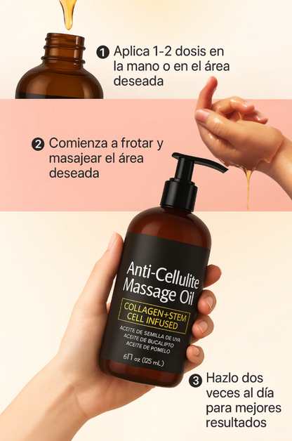 Aceite Anticelulitis Naturea Beauty™: La Fusión de Naturaleza y Ciencia para Tu Contorno.