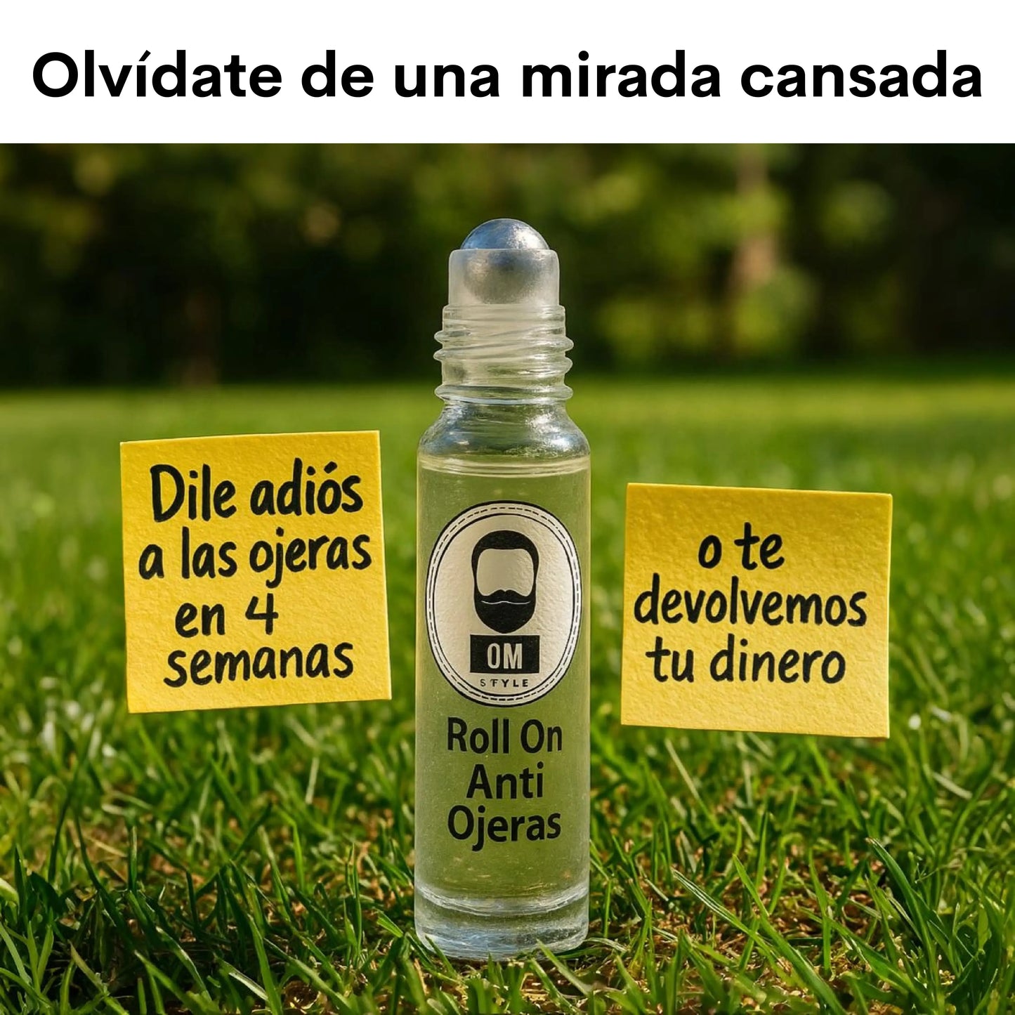 Roll On OM Style™: El Poder de la Cafeína y el Ácido Hialurónico para Despertar Tus Ojos.